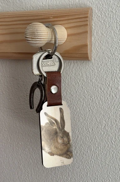 Brelok Młody zając Albrecht Dürer