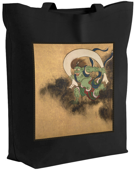 Torba z naszywką Bóg Wiatru Ogata Korin