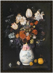 Naszywka Kwiaty w wazonie Judith Leyster