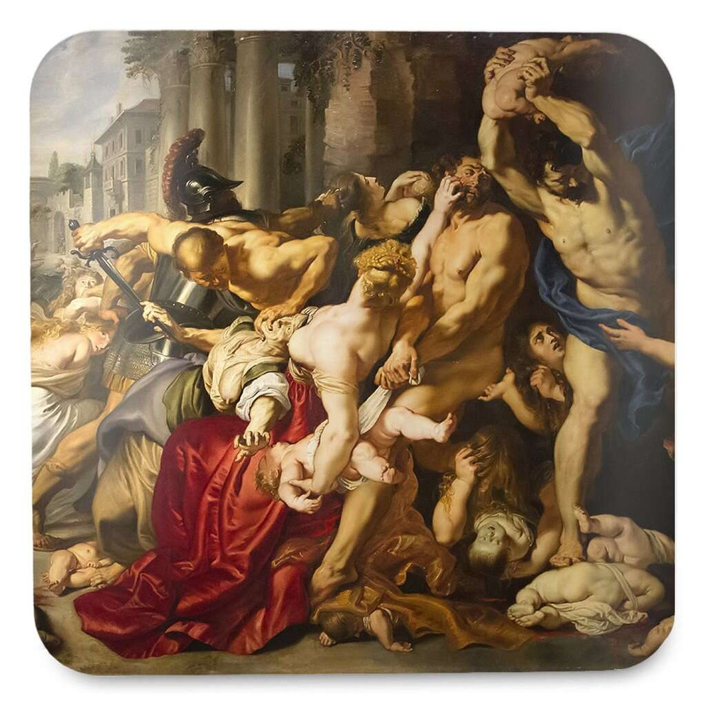 Podkładka pod kubek Rzeź niewiniątek Peter Paul Rubens