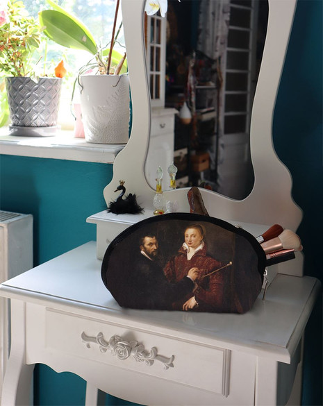 Kosmetyczka Bernardino Campi malujący Sofonisbę Anguissolę Sofonisba Anguissola