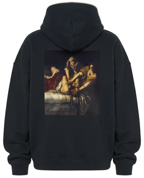 Bluza oversize Judyta odcinająca głowę Holofernesowi Artemisia Gentileschi