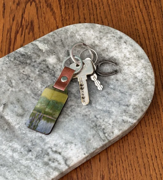 Brelok Pole łubinu Władysław Podkowiński