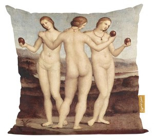 Poduszka Trzy gracje Rafael Santi