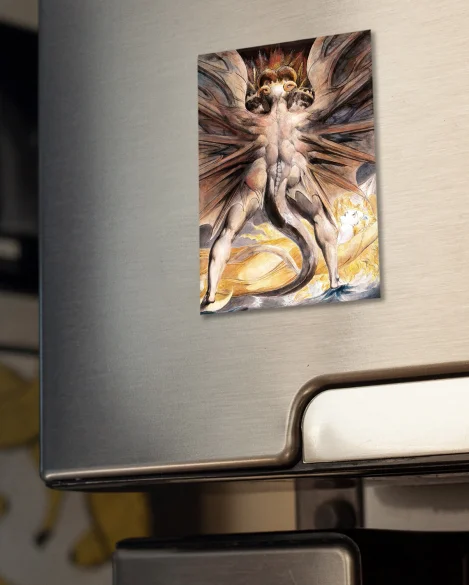 Magnes Wielki czerwony smok i niewiasta obleczona w słońce William Blake