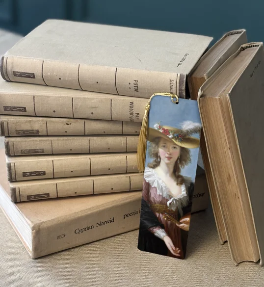 Zakładka do książki Autoportret w słomkowym kapeluszu Élisabeth Vigée-Lebrun