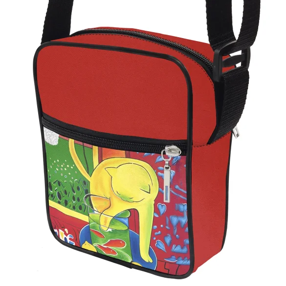 Torba Listonoszka Kot ze złotą rybką Henri Matisse