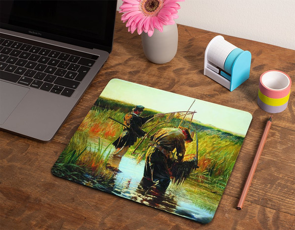 Podkładka Rybacy brodzący w wodzie Leon Wyczółkowski 36x29cm