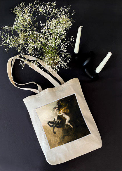 Torba z naszywką Szał uniesień Władysław Podkowiński