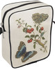 Great Blue Butterflies and Red Fruits