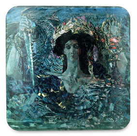 Podkładka pod kubek Sześcioskrzydły Serafin Mikhail Aleksandrovich Vrubel