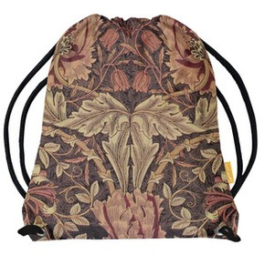 Worek Tkanina z wiciokrzewem William Morris