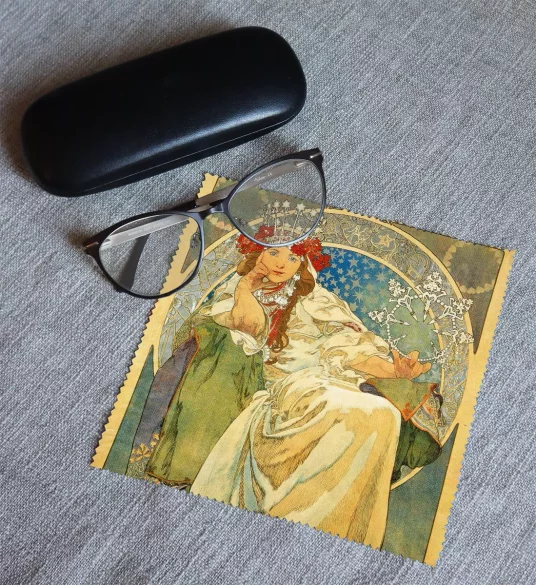 Ściereczka do okularów Princess Hyacinth Alfons Mucha