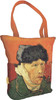 Torba na ramię shopper Autoportret z zabandażowanym uchem Vincent Van Gogh