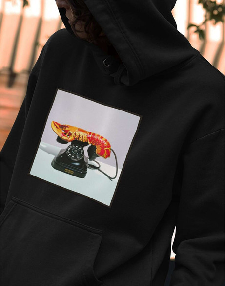 Bluza z naszywką Telefon-homar Salvador Dali