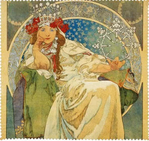 Ściereczka do okularów Princess Hyacinth Alfons Mucha
