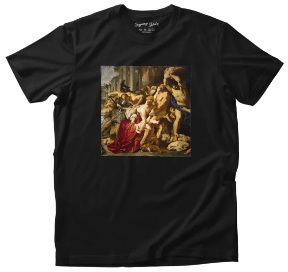 Koszulka z naszywką Rzeź niewiniątek Peter Paul Rubens
