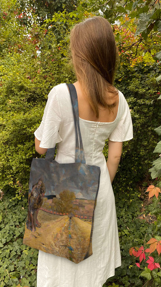 Torba na ramię shopper Święta Agnieszka Jacek Malczewski