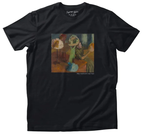 Koszulka z nadrukiem Sklep z kapeluszami Edgar Degas