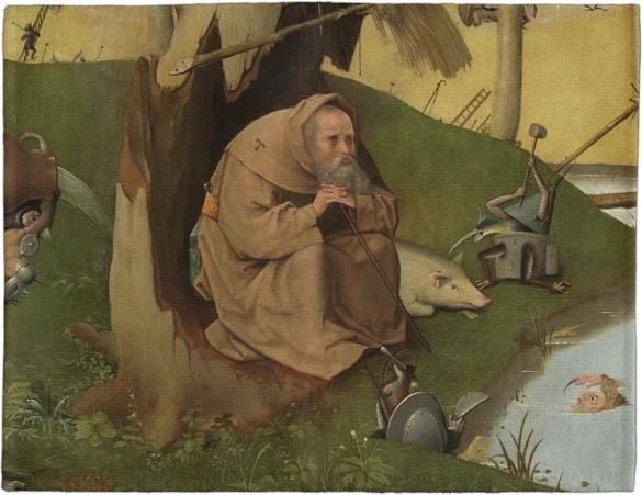 Podkładka na stół Kuszenie św. Antoniego Hieronim Bosch