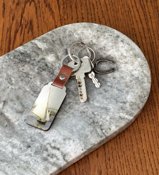 Brelok Żaglówki w Argenteuil Gustave Caillebotte