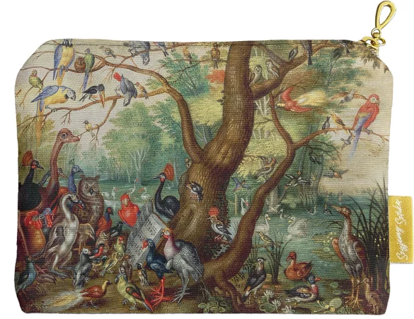 Kosmetyczka mini Koncert Ptaków Jan van Kessel (starszy) 