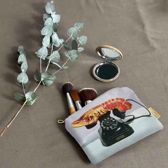 Kosmetyczka mini Telefon-homar Salvador Dali