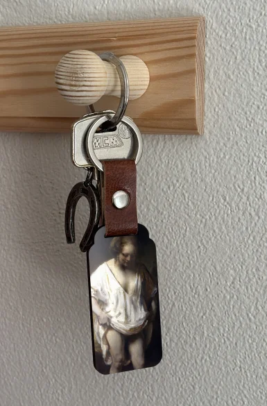 Brelok Hendrickje kąpiąca się w rzece Rembrandt