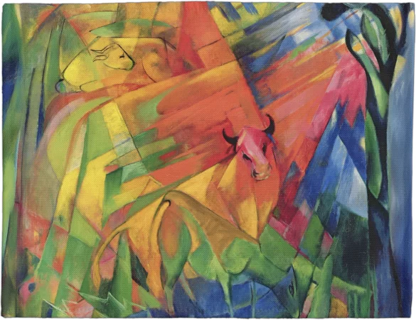 Podkładka na stół Zwierzęta w krajobrazie Franz Marc