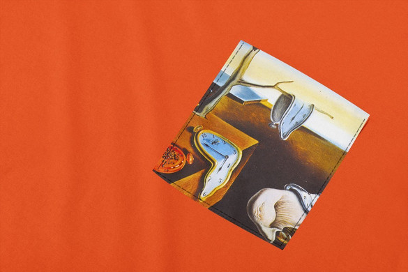 Koszulka z kieszonką Trwałość pamięci Salvador Dali