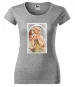 Bluzka damska Kwiat Alfons Mucha
