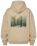 Bluza oversize Dolmen w śniegu Caspar David Friedrich