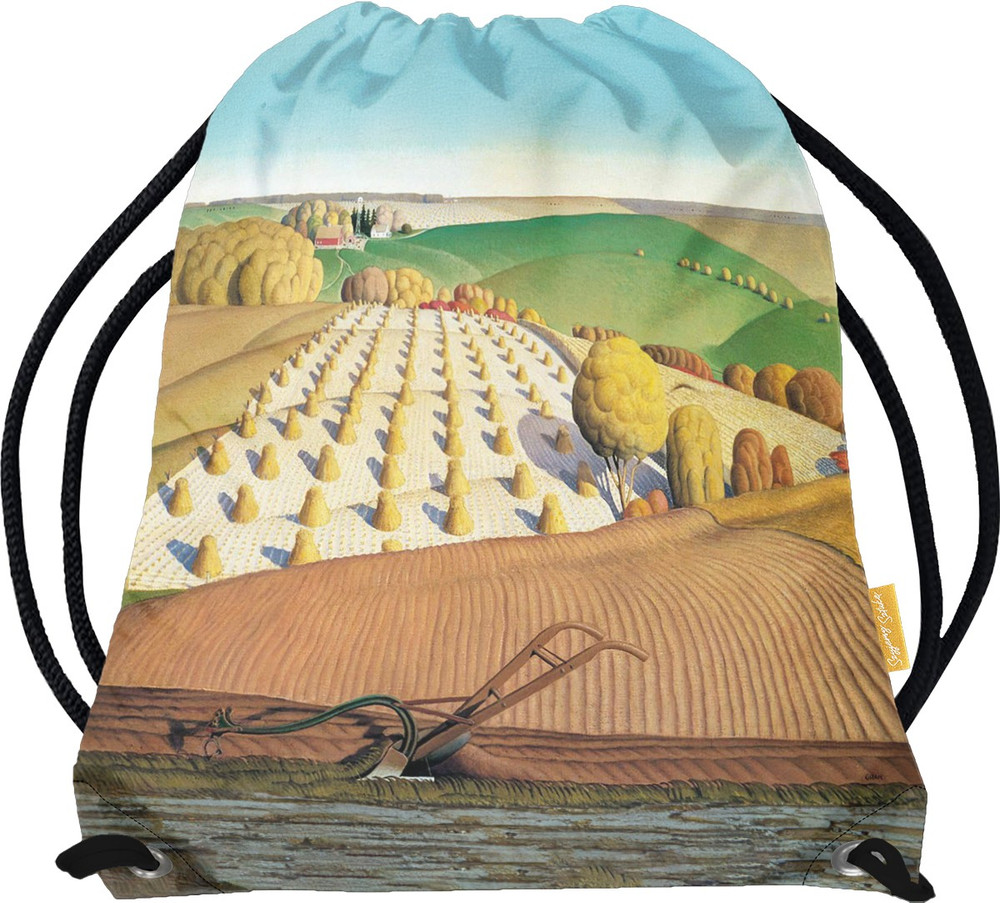 Worek Fall Plowing Grant Wood