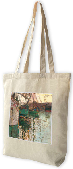 Torba z naszywką Port w Trieście Egon Schiele