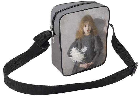 Torba Listonoszka Dziewczyna z chryzantemami Olga Boznańska