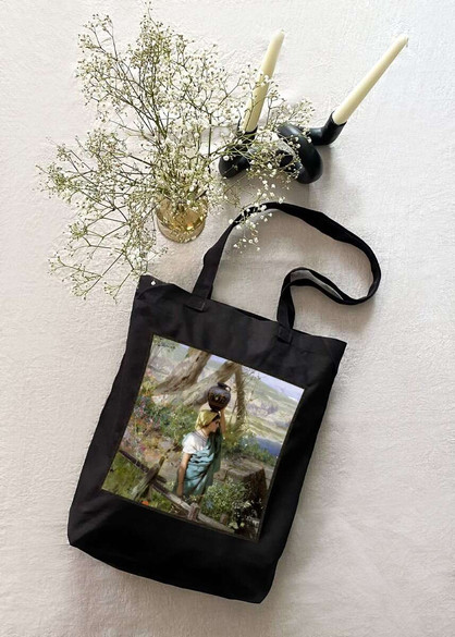 Torba z naszywką Nad źródłem Henryk Siemiradzki