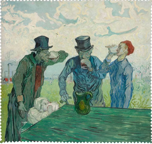 Ściereczka do okularów Pijący Vincent Van Gogh