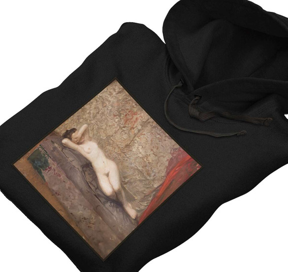 Bluza z naszywką Akt kobiety leżącej Leon Wyczółkowski