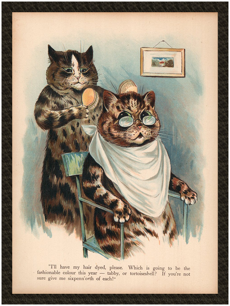 Naszywka Koty Louisa Waina Louis Wain