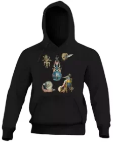 Bluza Ogród rozkoszy ziemskich Hieronim Bosch