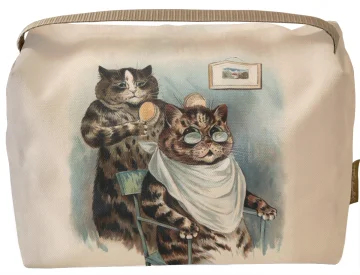 Kosmetyczka kuferek Koty Louisa Waina Louis Wain