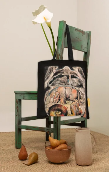 Torba na ramię Behemoth i lewiatan William Blake