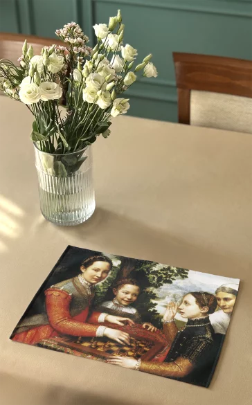 Podkładka na stół Gra w szachy Sofonisba Anguissola