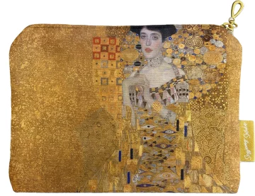 Kosmetyczka mini Złota Adela Gustav Klimt
