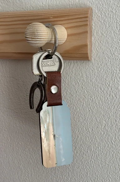 Brelok Plaża podczas odpływu (ujście rzeki) Edgar Degas