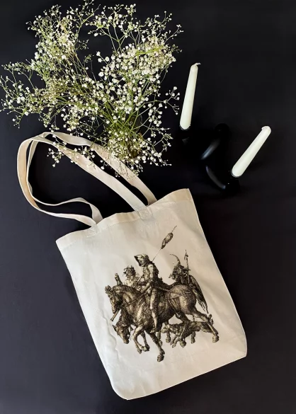 Torba bawełniana Rycerz, Śmierć i Diabeł Albrecht Dürer