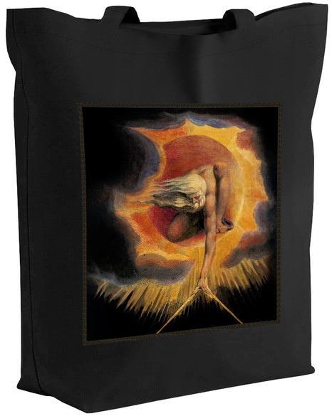 Torba z naszywką Urizen stwarzający świat William Blake