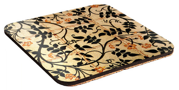 Podkładka pod kubek Projekt kurtyny jaśminowej William Morris