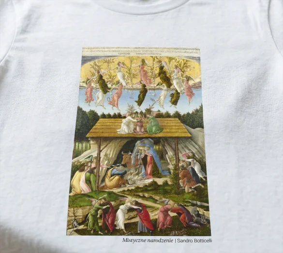 Bluzka damska Mistyczne narodzenie Sandro Botticelli