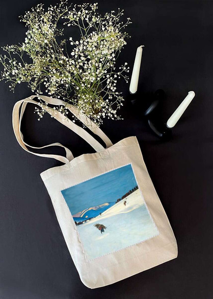 Torba z naszywką Z chrustem Julian Fałat